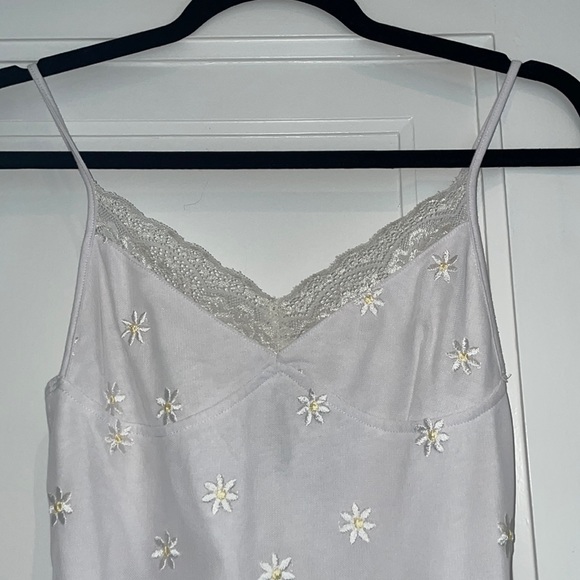 DAISY BODYCON DRESS IN WHITE DAISY EMBRO WHITE - Picture 6 of 8